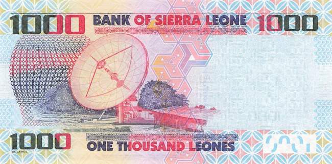 Sierra Leone p30f 1000 Leones 2016